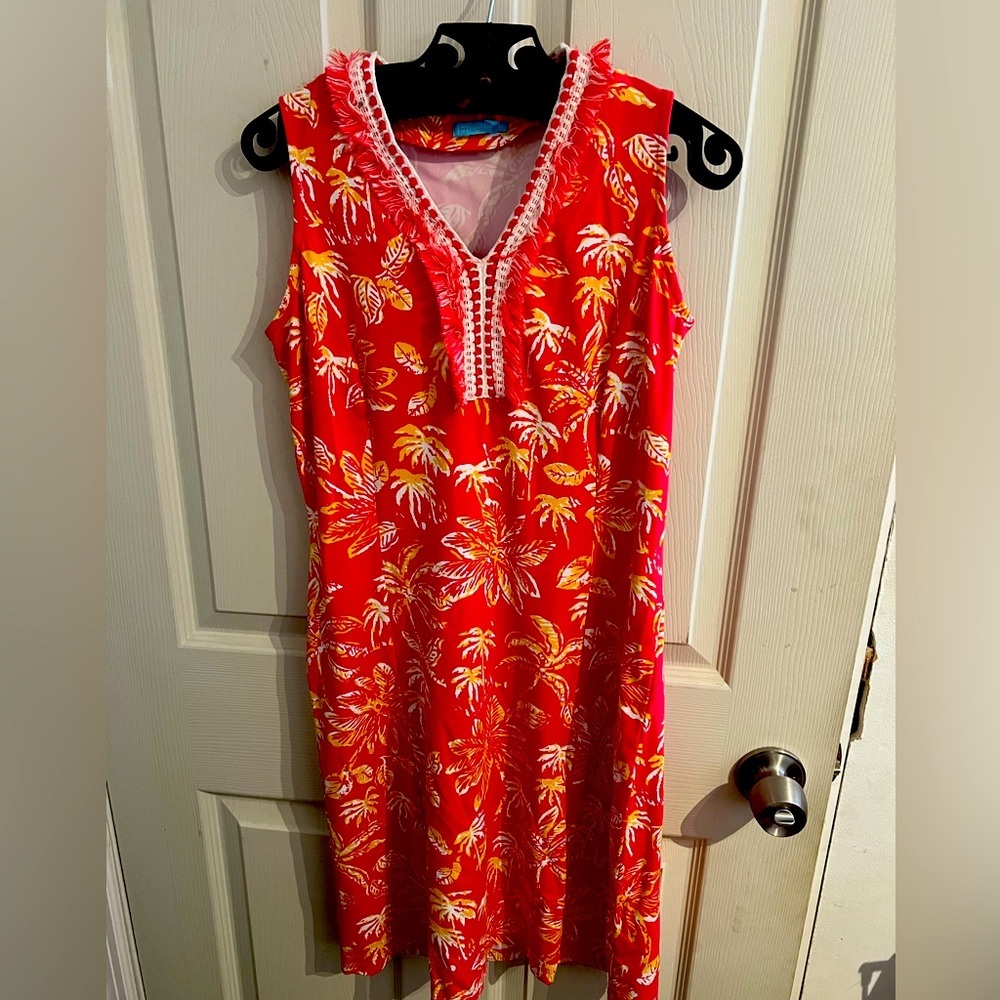 J. McLaughlin Dress Women's X-Small Shift Floral Catalina Cloth Stretch Nylon